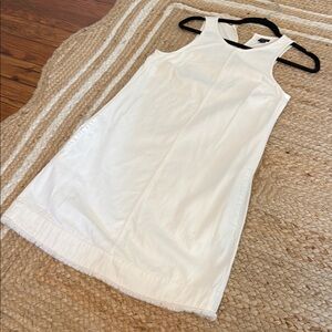 J. Crew White denim dress 0